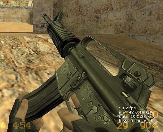 Скриншот M4A1 on Pecks animations