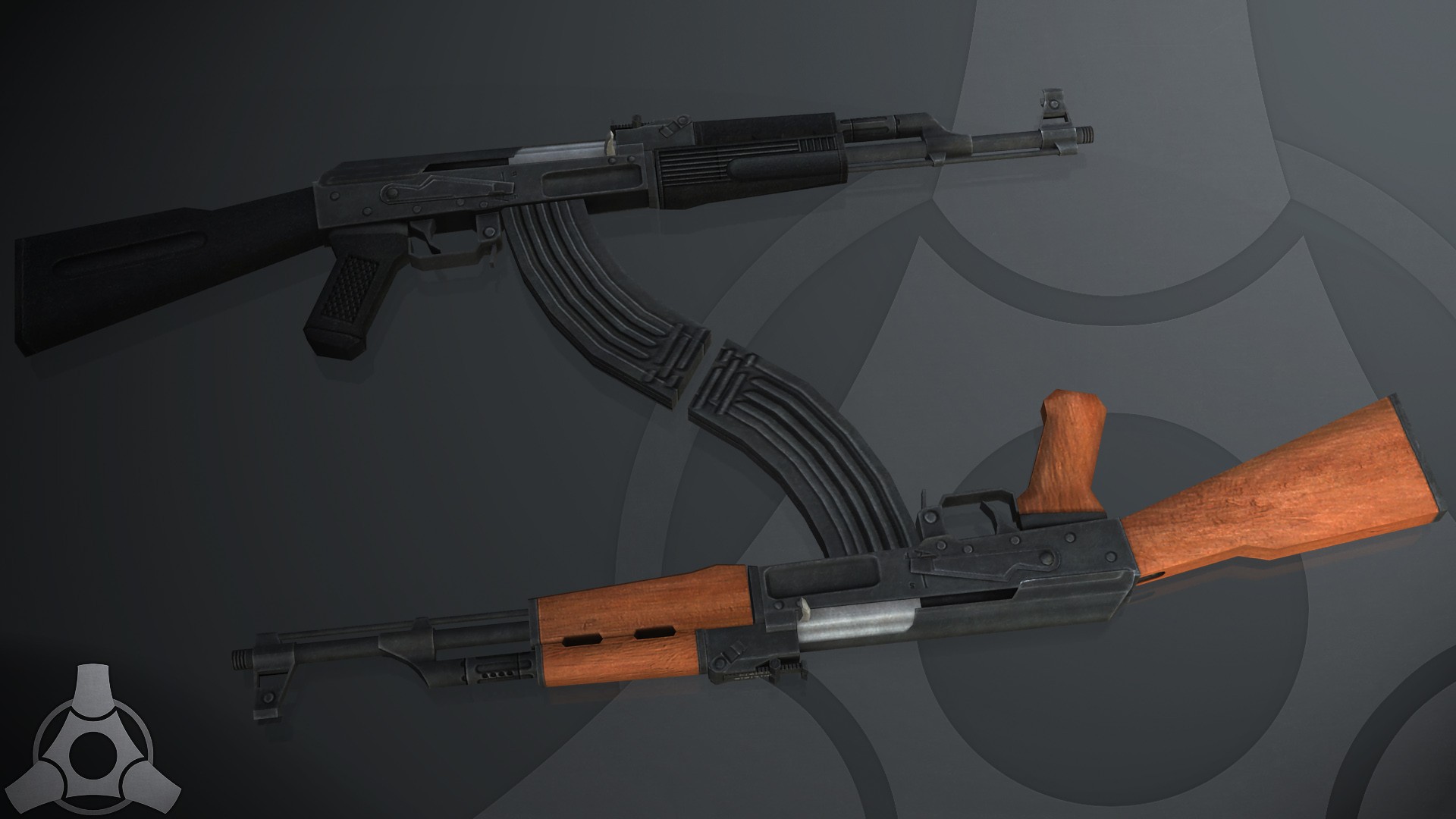 Скриншот Boba Fett's Default AK-47 Красивая текстура автомата