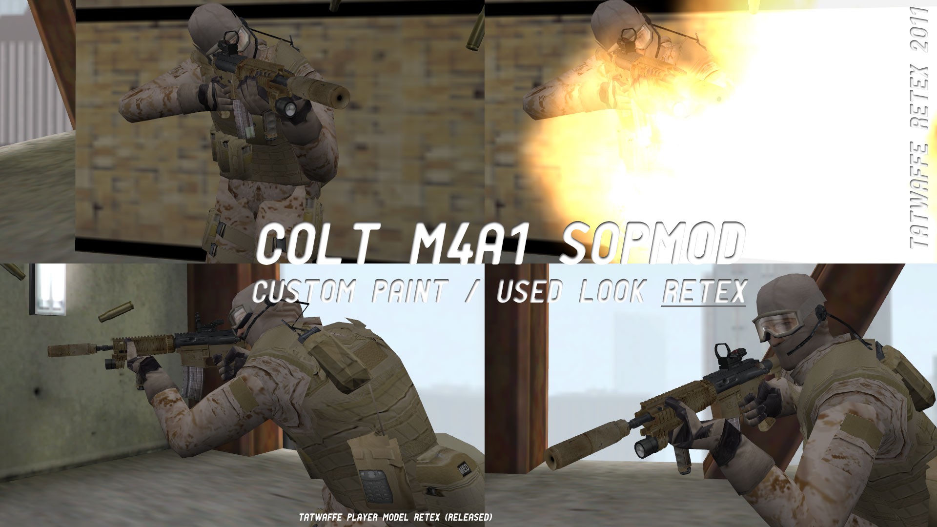 Скриншот M4A1 SOPMOD RETEX