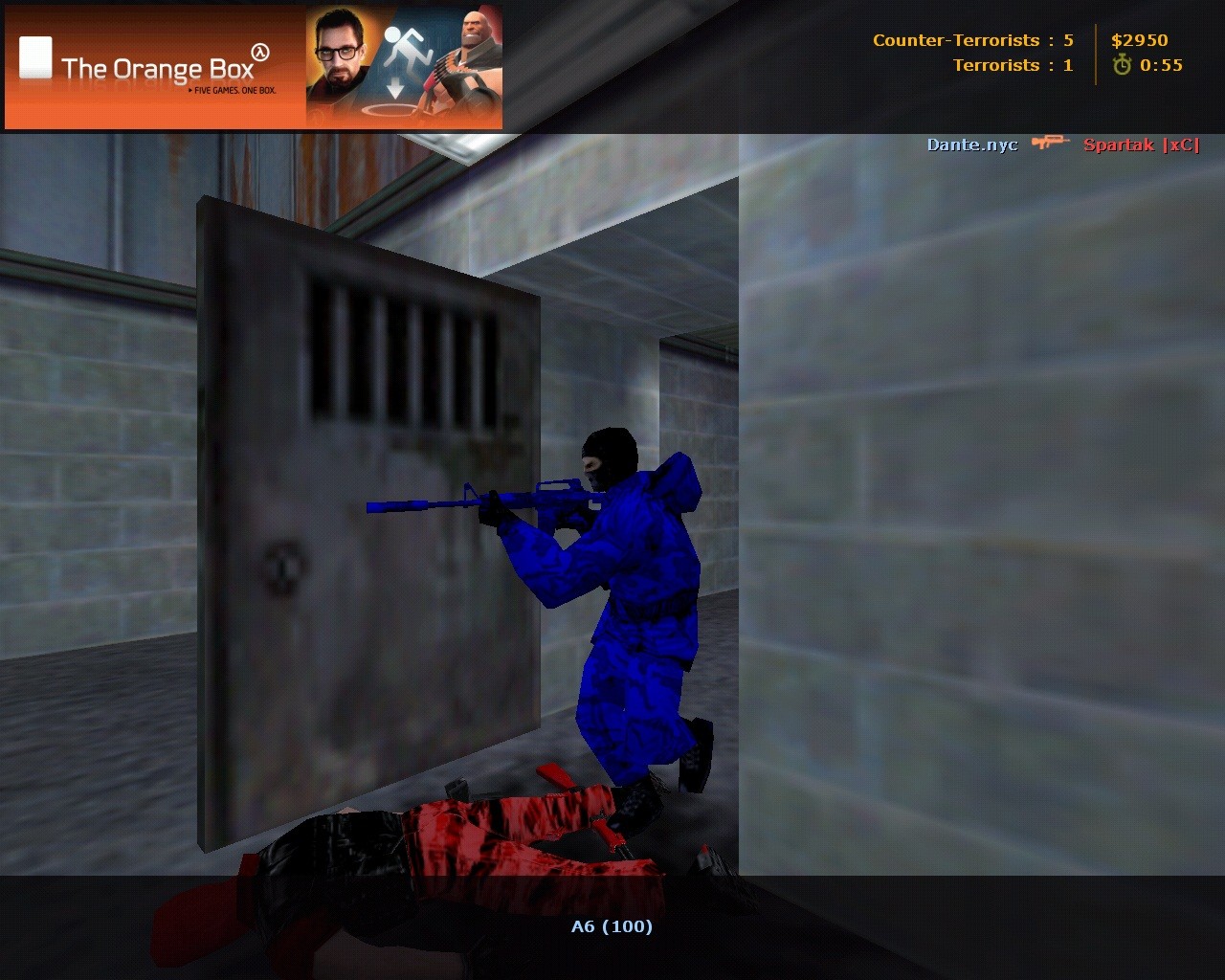 Скриншот Blue Camo M4