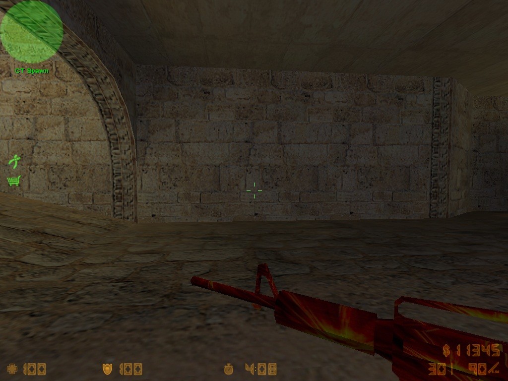 Скриншот M4A1 Epic Fire Skins
