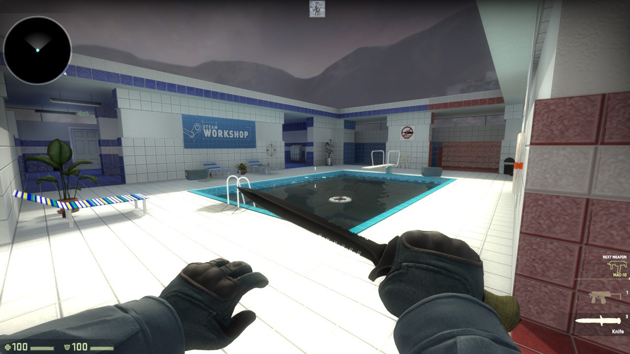 Скриншот Ремейк fy_pool_day для CS:GO