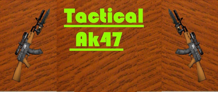 Скриншот Модель Tactical ak47 для кс 1.6