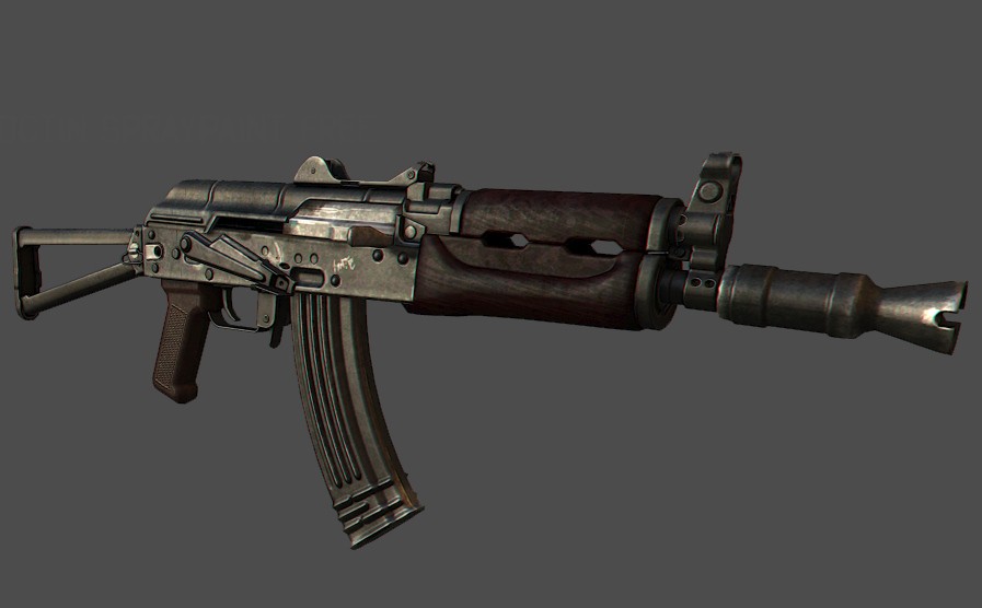 Скриншот Battlefield 3 AKS-74u для CSS