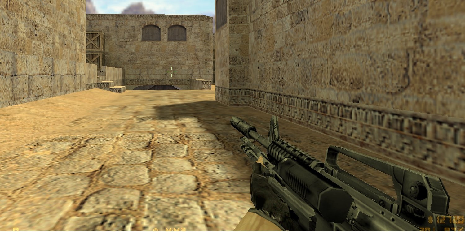Скриншот M4 with Shotgun and with flashlight
