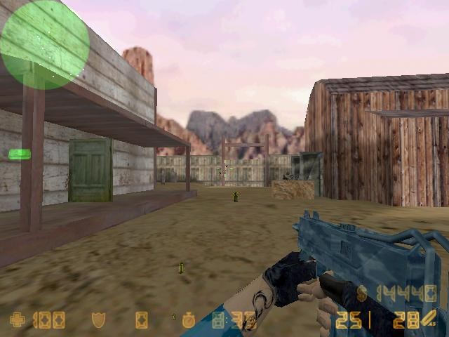 Скриншот Blue camo Mac-10