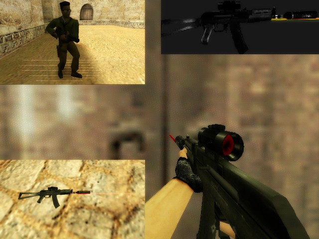 Скриншот AKS-47U On PLATINIOX'S Animation