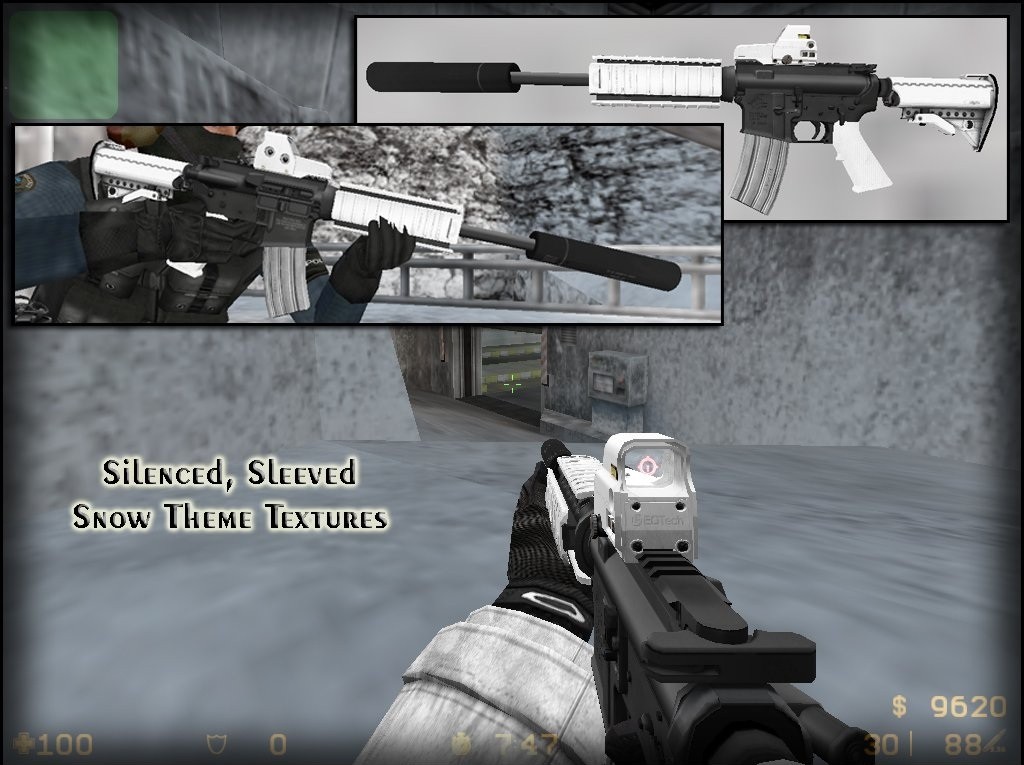 Скриншот MW2-Style Anims on M4 Sleeved (outdated)