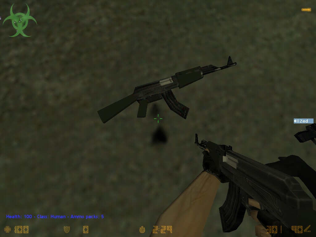 Скриншот AK47 dark green