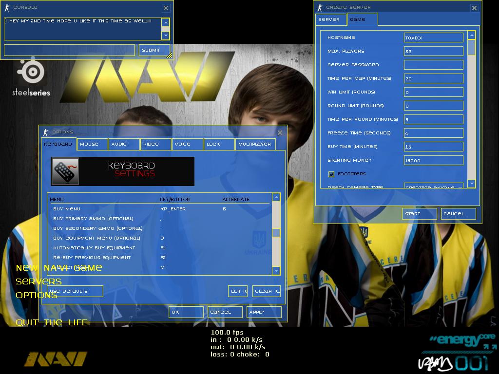 Скриншот NAVI GUI