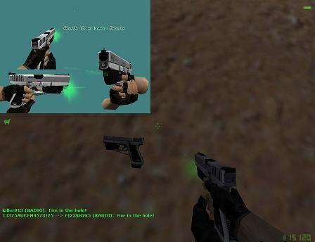 Скриншот Glock 18 w laser - Remix