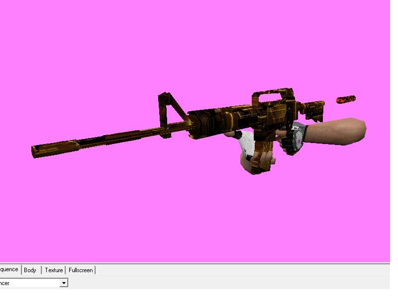 Скриншот Gold-M4A1 !!
