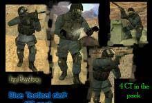 Скриншот Blue tactical cloth CT Pack