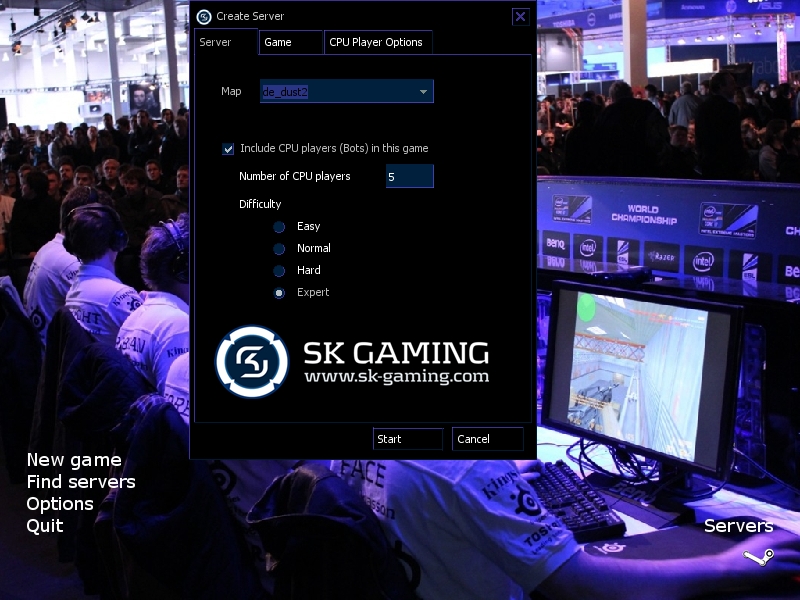 Скриншот SK-Gaming GUI 2012