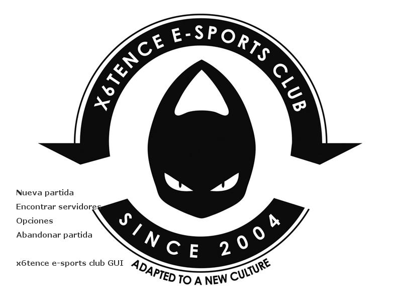 Скриншот x6tence e-sports club GUI
